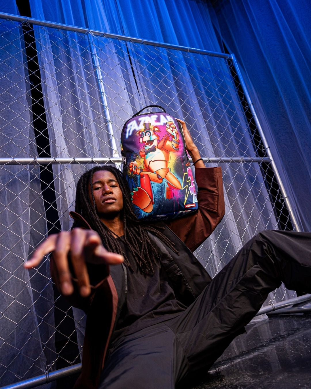 FIVE NIGHTS AT FREDDYS GLAMROCK ROCKOUT DLXSR BACKPACK - Image 2