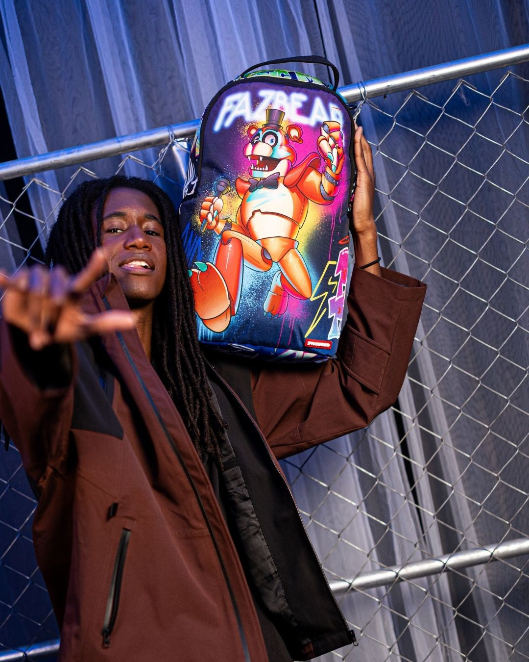 FIVE NIGHTS AT FREDDYS GLAMROCK ROCKOUT DLXSR BACKPACK - Image 6