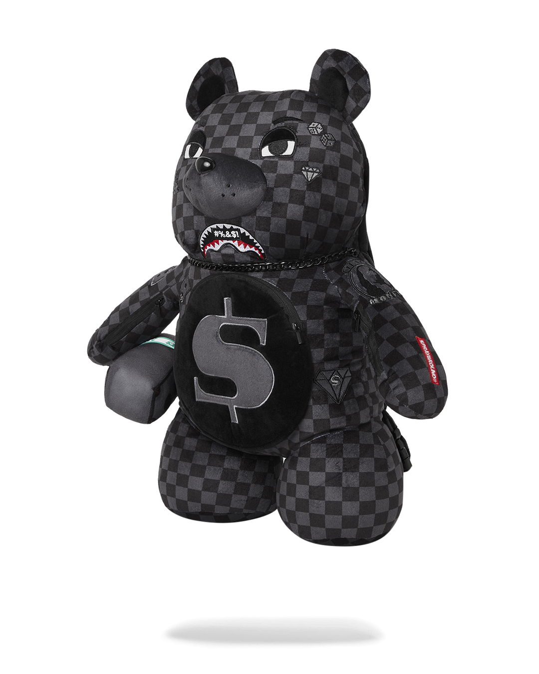 WHAT THE BEEP SHARK MONEYBEAR TEDDYBEAR BACKPACK - Image 5