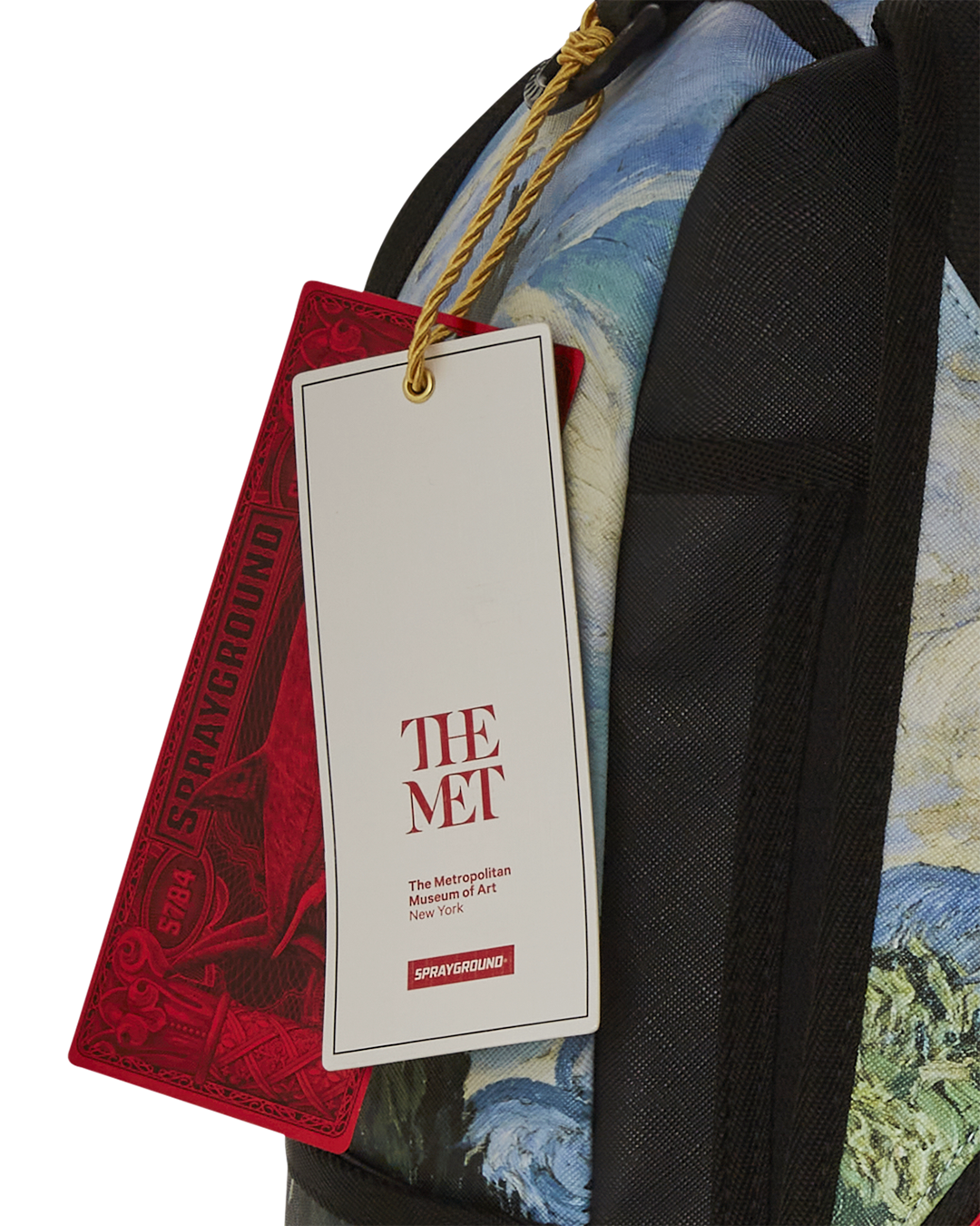 THE MET VAN GOGH WHEAT FIELD WITH CYPRESSES BACKPACK - Image 16