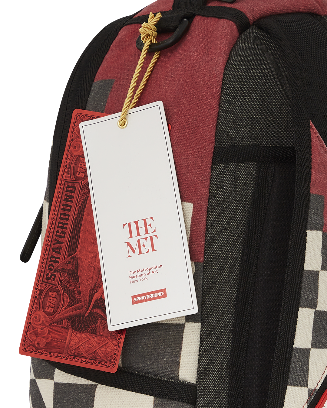 THE MET INCA CHECKERBOARD BACKPACK - Image 14