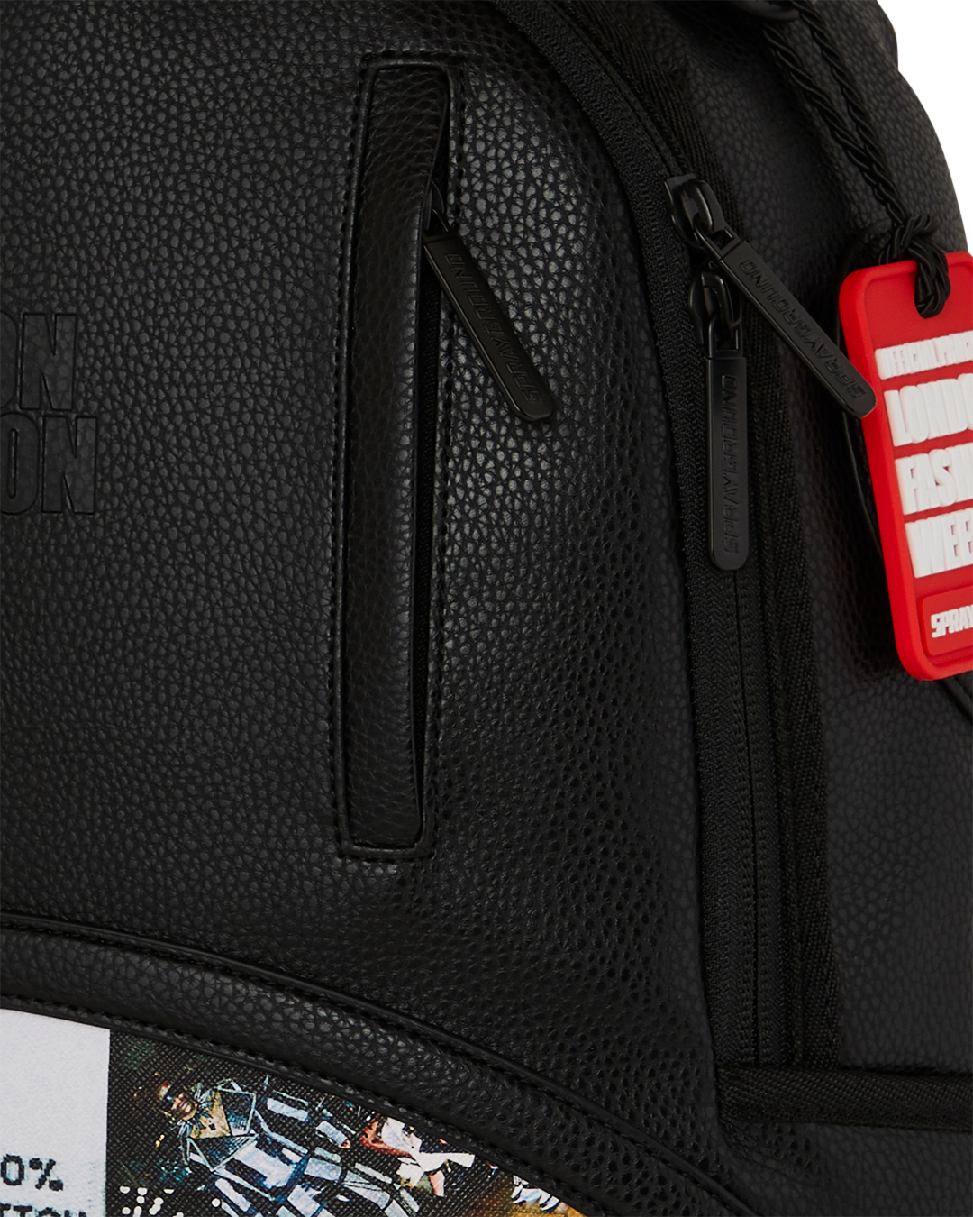 LONDON FASHION WEEK MOODBOARD MONTAGE BACKPACK - Image 10