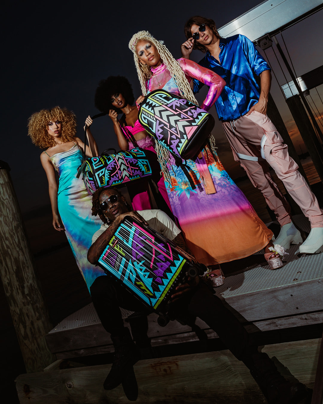 AI PATH TO THE FUTURE III HARDSHELL CARRY-ON LUGGAGE - SANDFLOWER COLLAB - Image 12