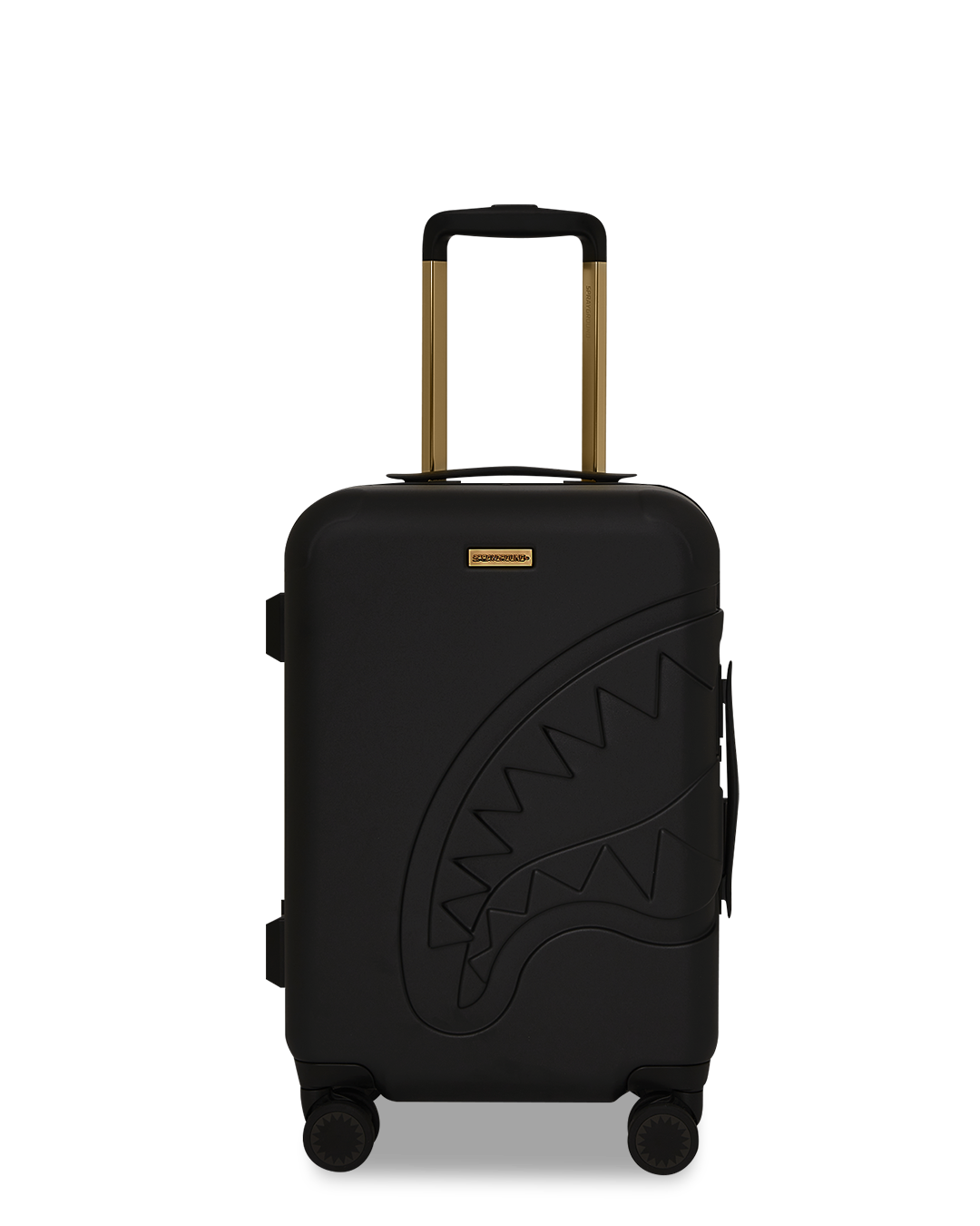 REALITY CHECK SHARKITECTURE CARRY-ON JETBLACK LUGGAGE GOLD HARDWARE - Image 24