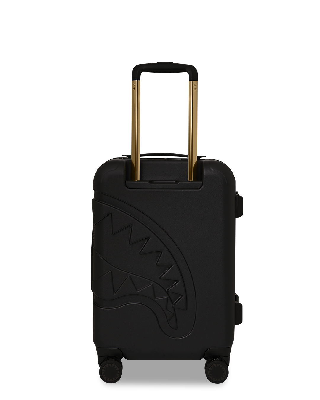 REALITY CHECK SHARKITECTURE CARRY-ON JETBLACK LUGGAGE GOLD HARDWARE - Image 5