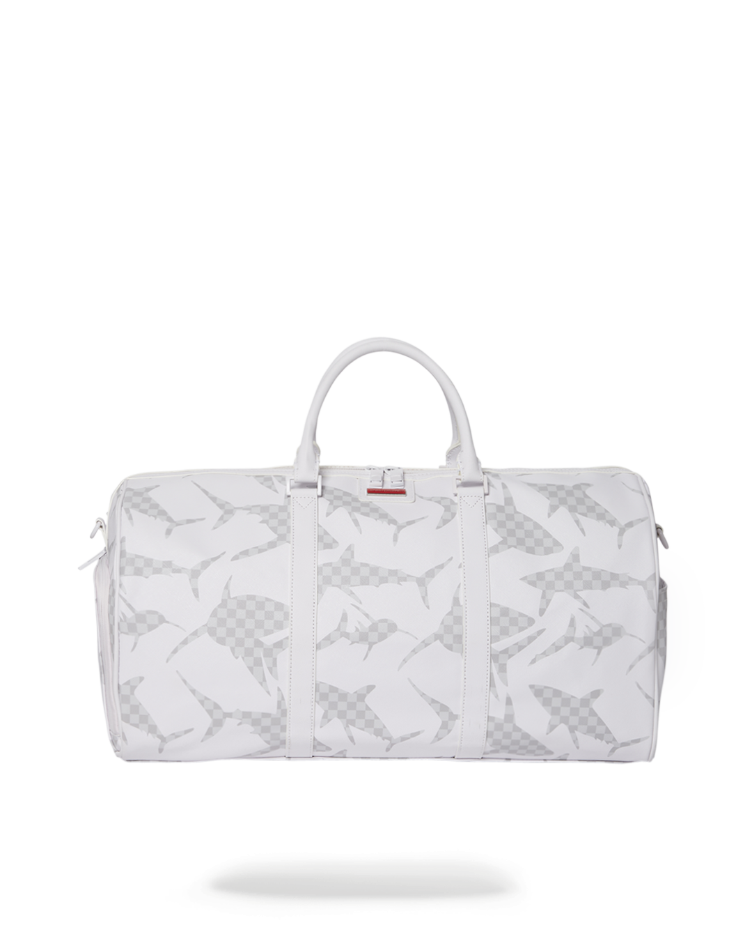 SHARK CHECK WHITE DUFFLE