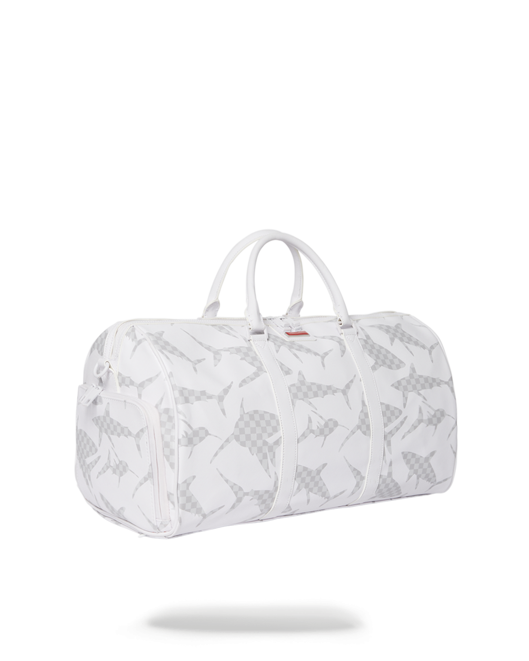 SHARK CHECK WHITE DUFFLE - Image 6