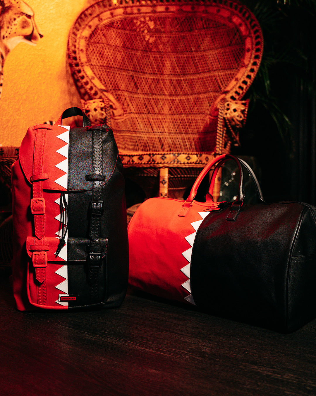 VERTICAL SHARK CUT SEW DUFFLE - Image 14