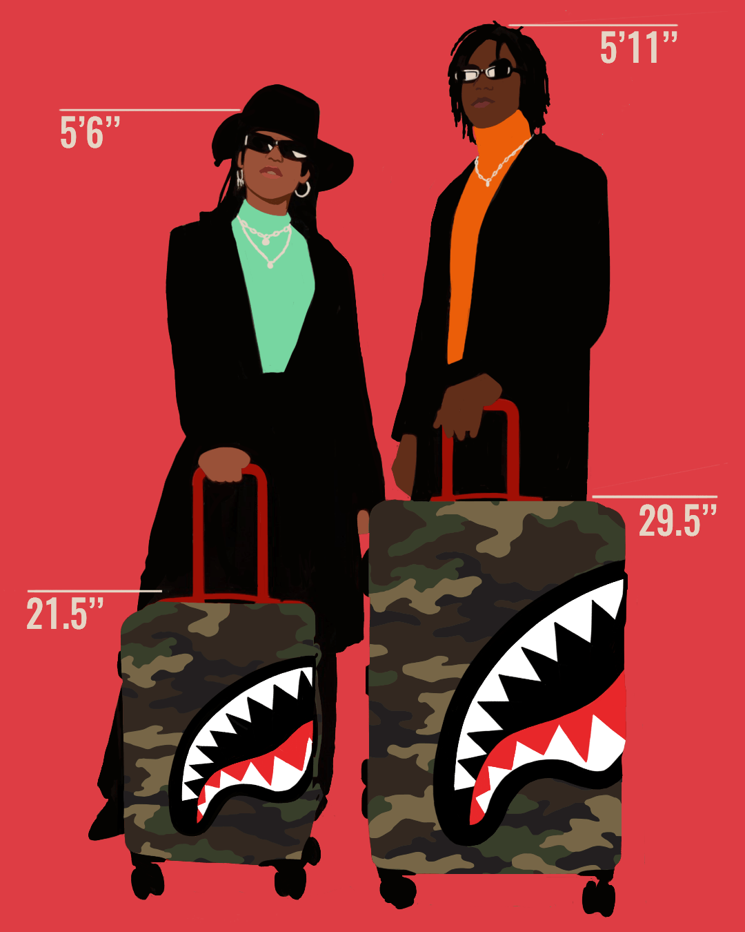SHARKNAUTICS CAMO 215 CARRY-ON LUGGAGE - Image 16
