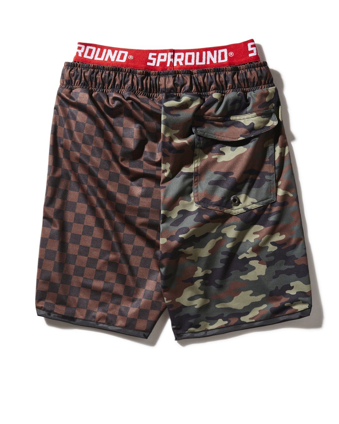 KIDS CHECKS CAMO SWIM TRUNKS - Image 5