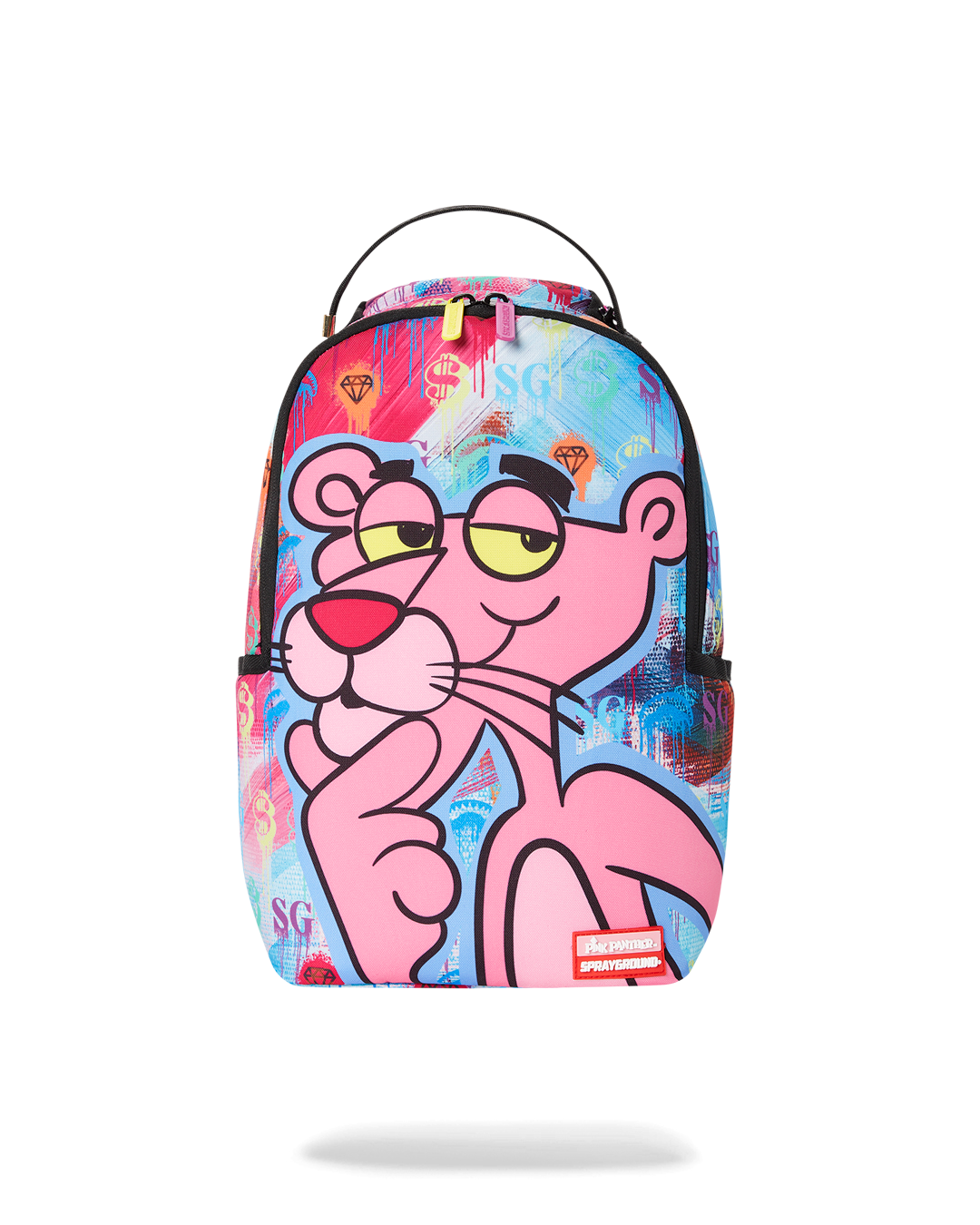 SMALL BACKPACK PINK PANTHER ART CLASS