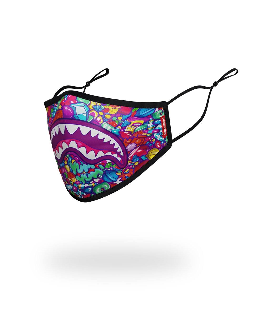 KIDS FORM FITTING MASK CANDY SHARK - Image 2