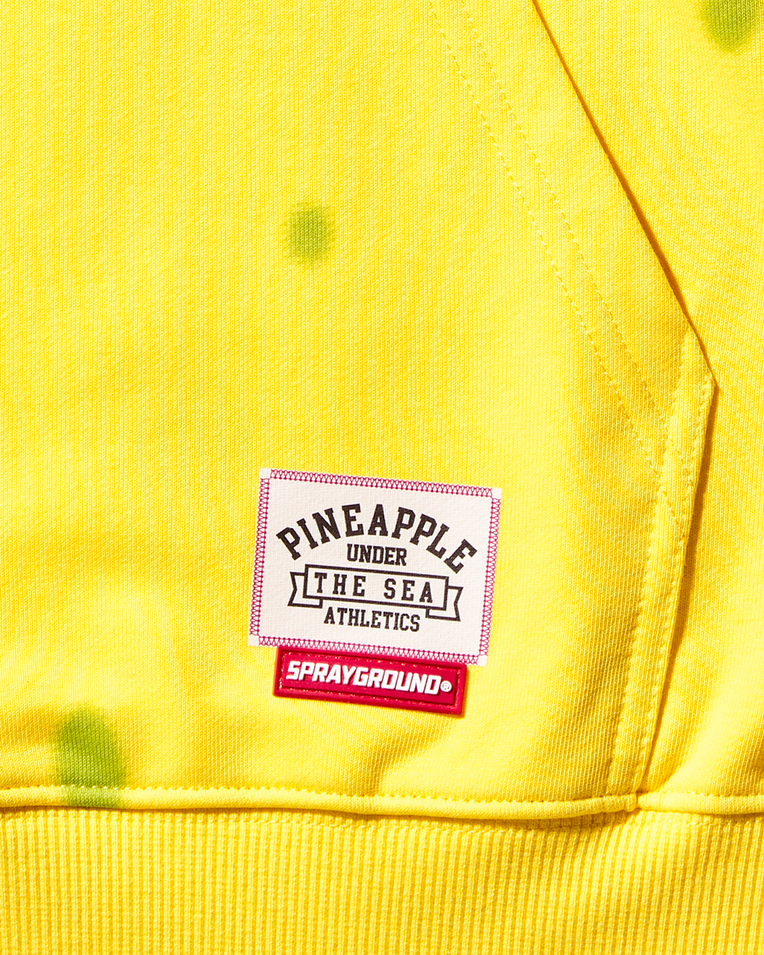 SPONGEBOB SPONGE HOODIE YELLOW - Image 4
