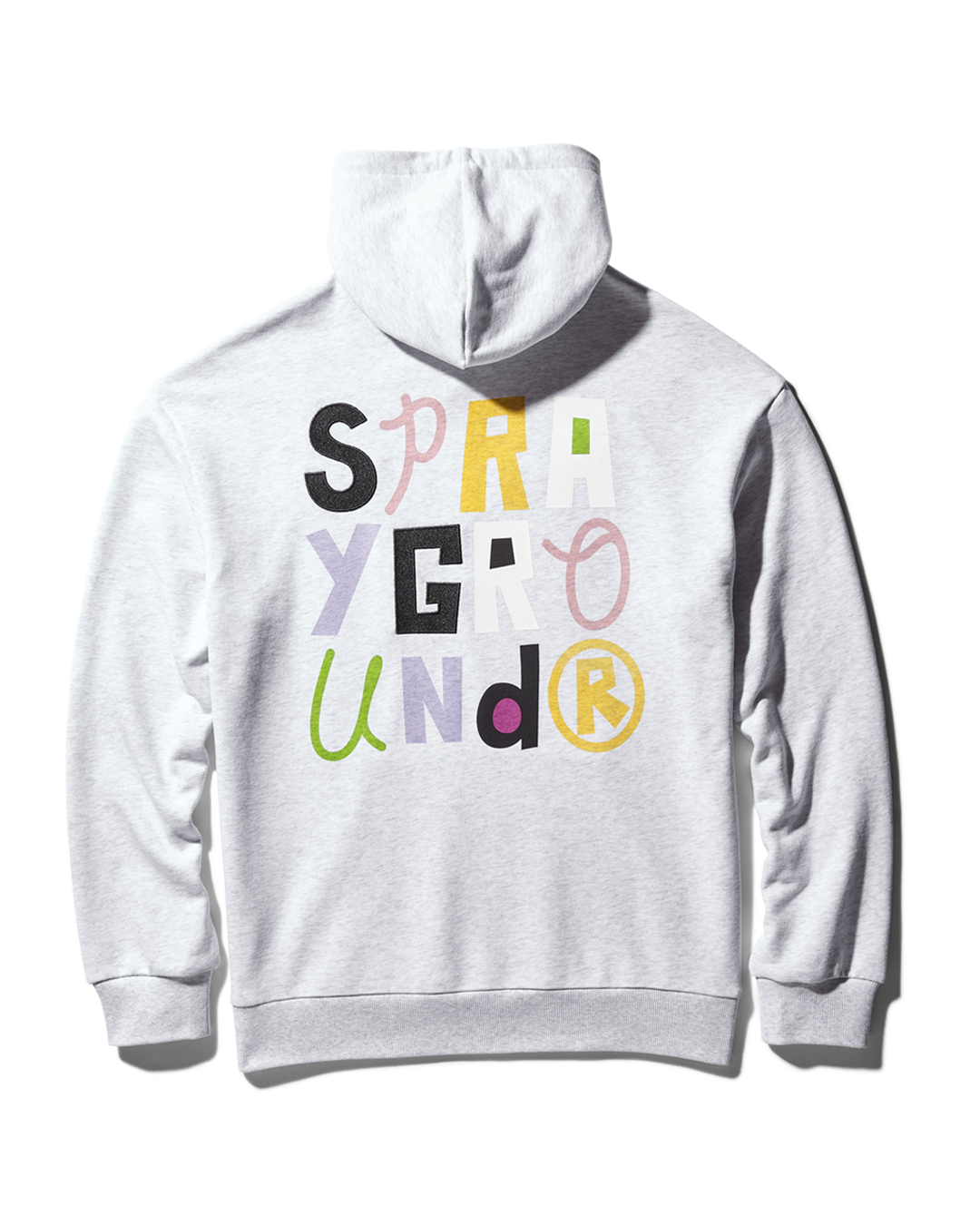 SPONGEBOB CREW SHARK HOODIE LIGHT GREY - Image 2