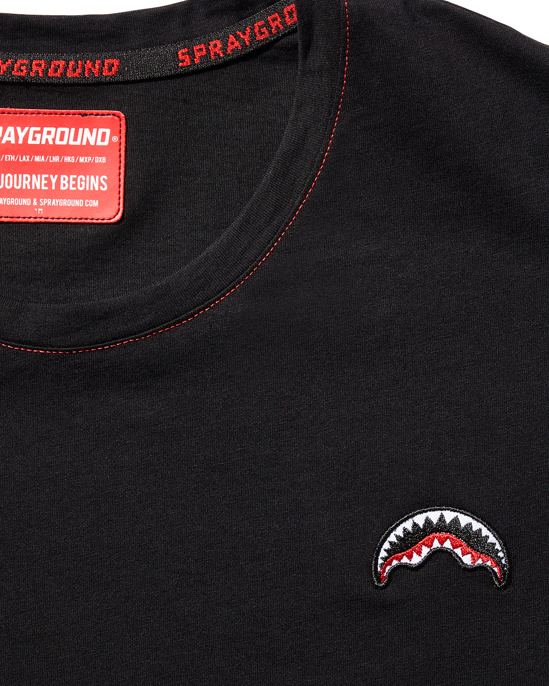 OVER SHARK T-SHIRT BLACK - Image 5