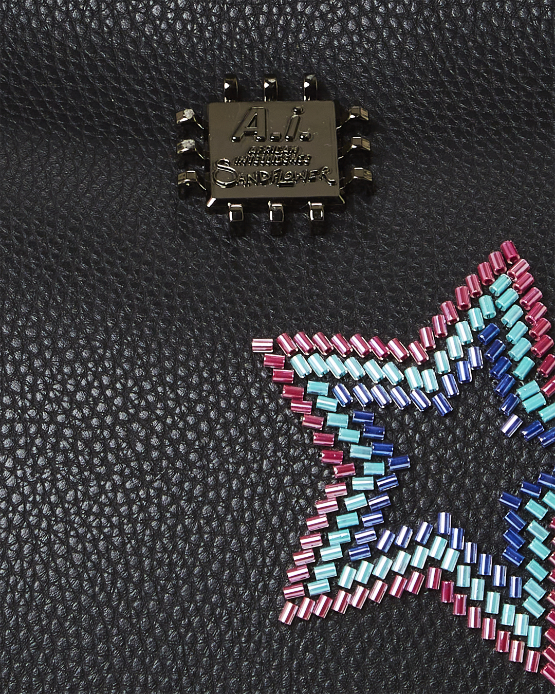 STAR RACER AI7 SANDFLOWER COLLAB BEADED TOTE - Image 13