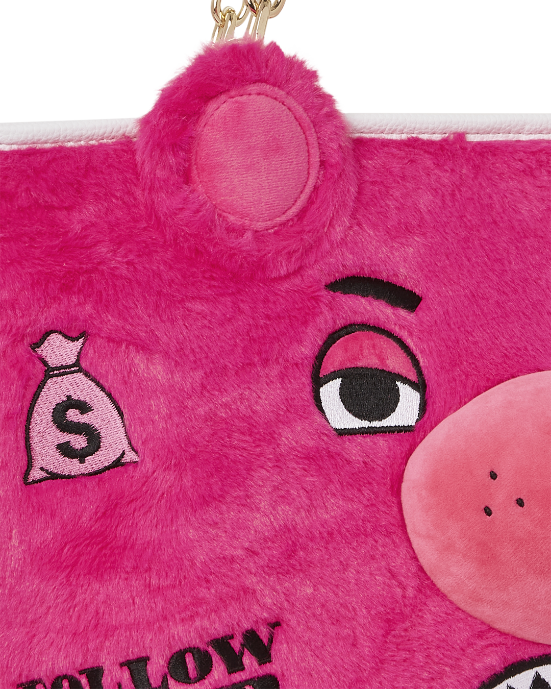 PLUSH MONEYBEAR TOTE PINK - Image 12