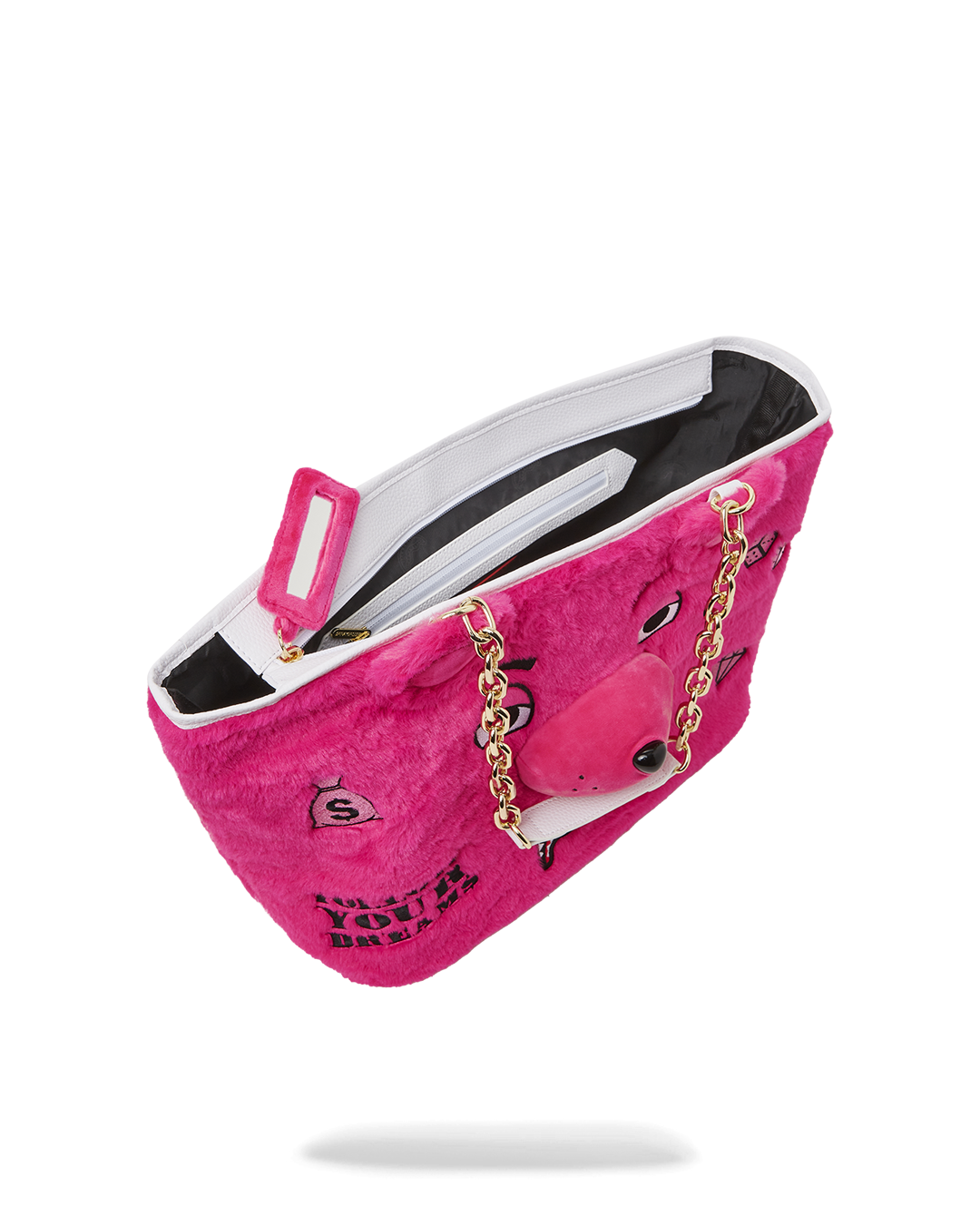 PLUSH MONEYBEAR TOTE PINK - Image 7