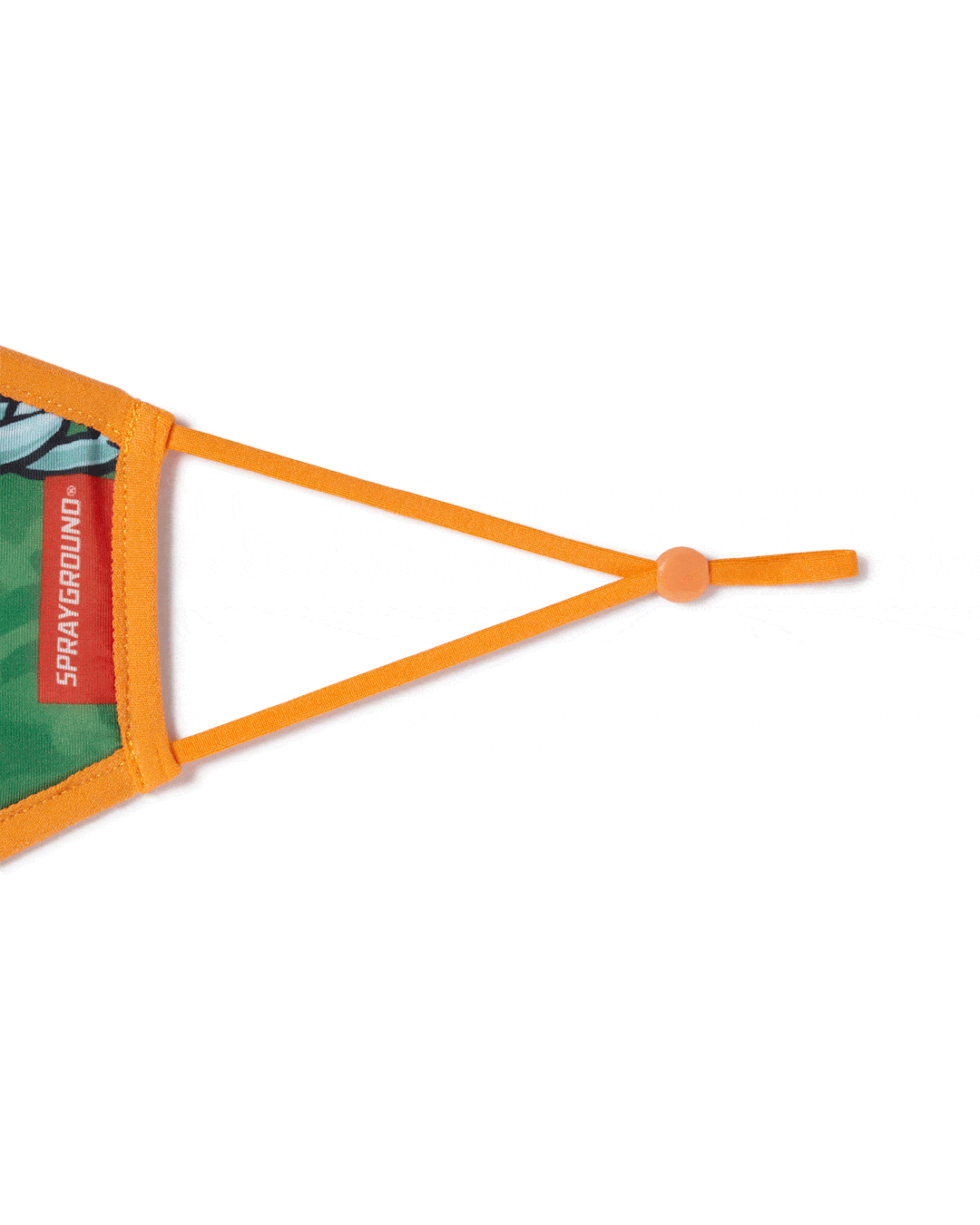 ADULT TMNT MICHELANGELO SHARK FORM FITTING FACE-COVERING - Image 6