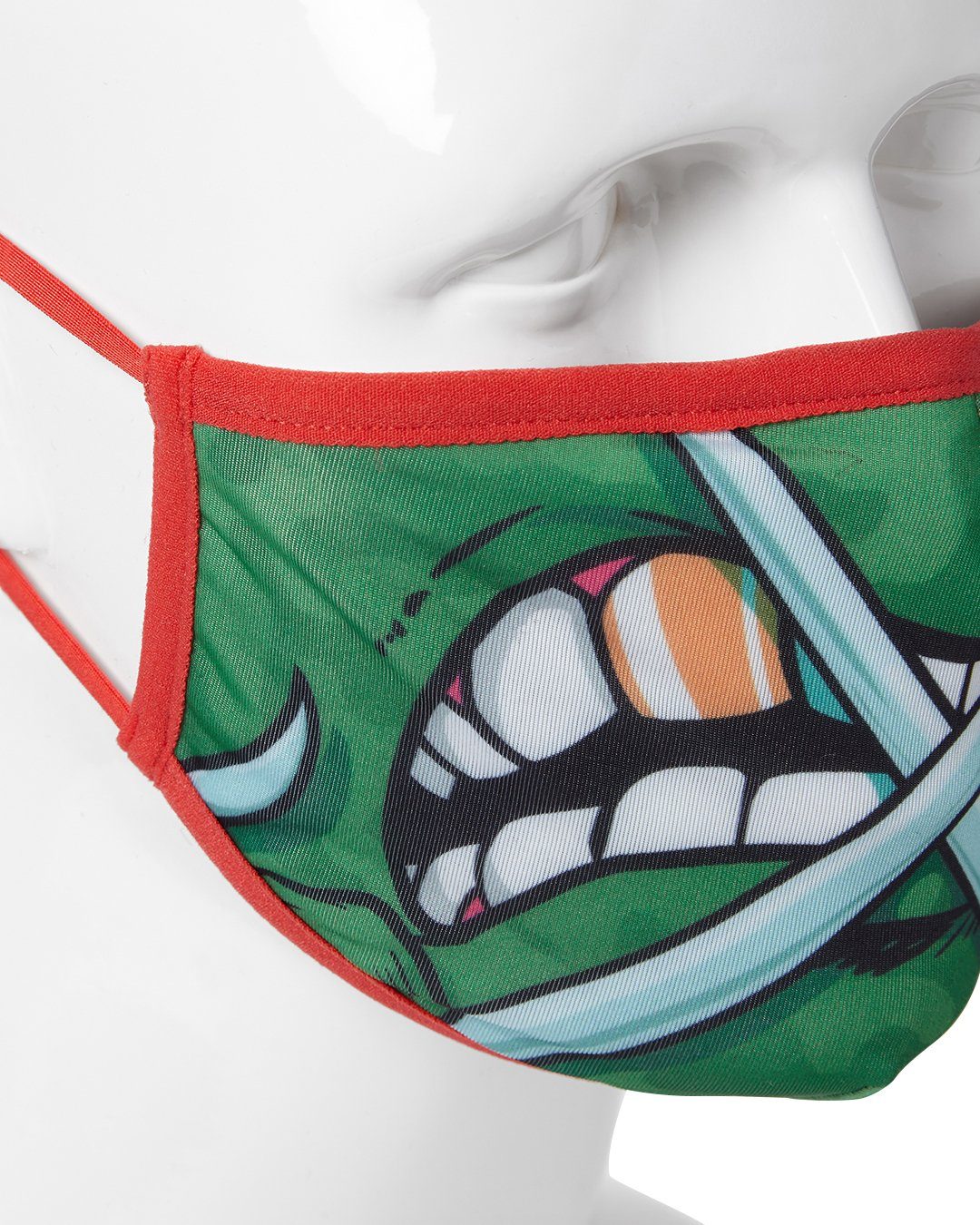ADULT TMNT RAPHAEL SHARK FORM FITTING FACE-COVERING - Image 4