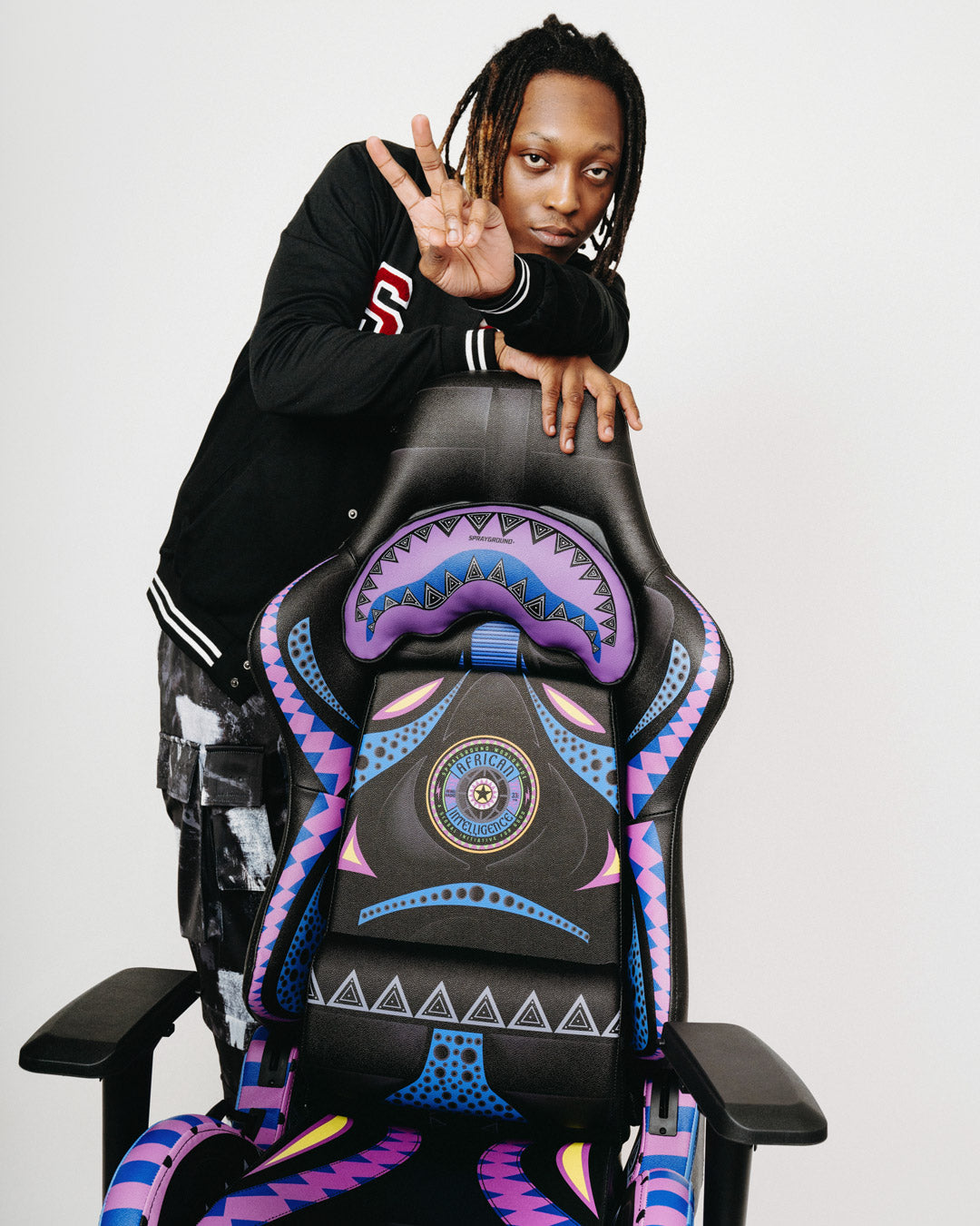 AI 12 BROOKLYN BEYOND - SANDFLOWER COLLAB GAMING CHAIR - Image 3