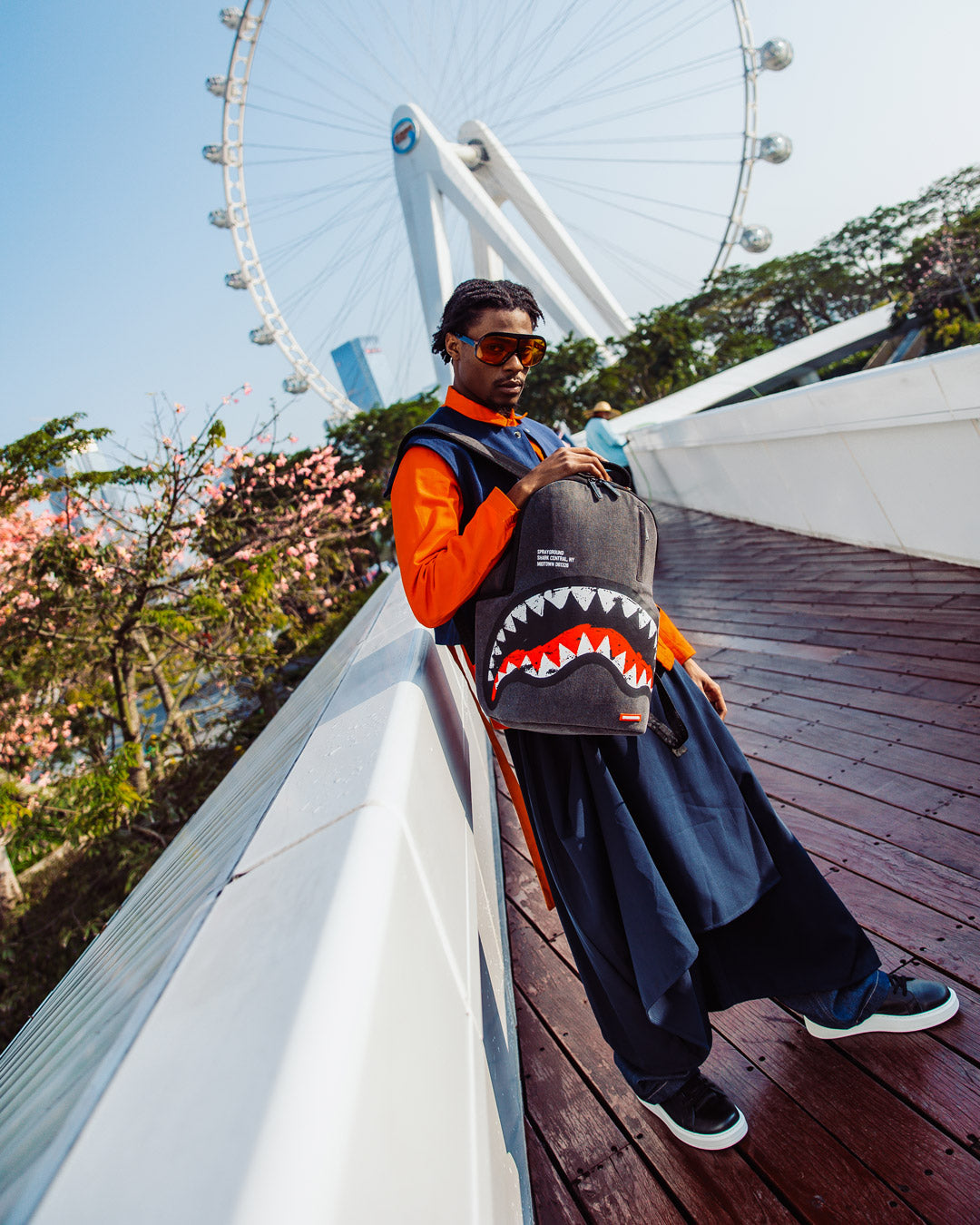 SHARK CENTRAL DENIM VENOM BACKPACK - Image 4