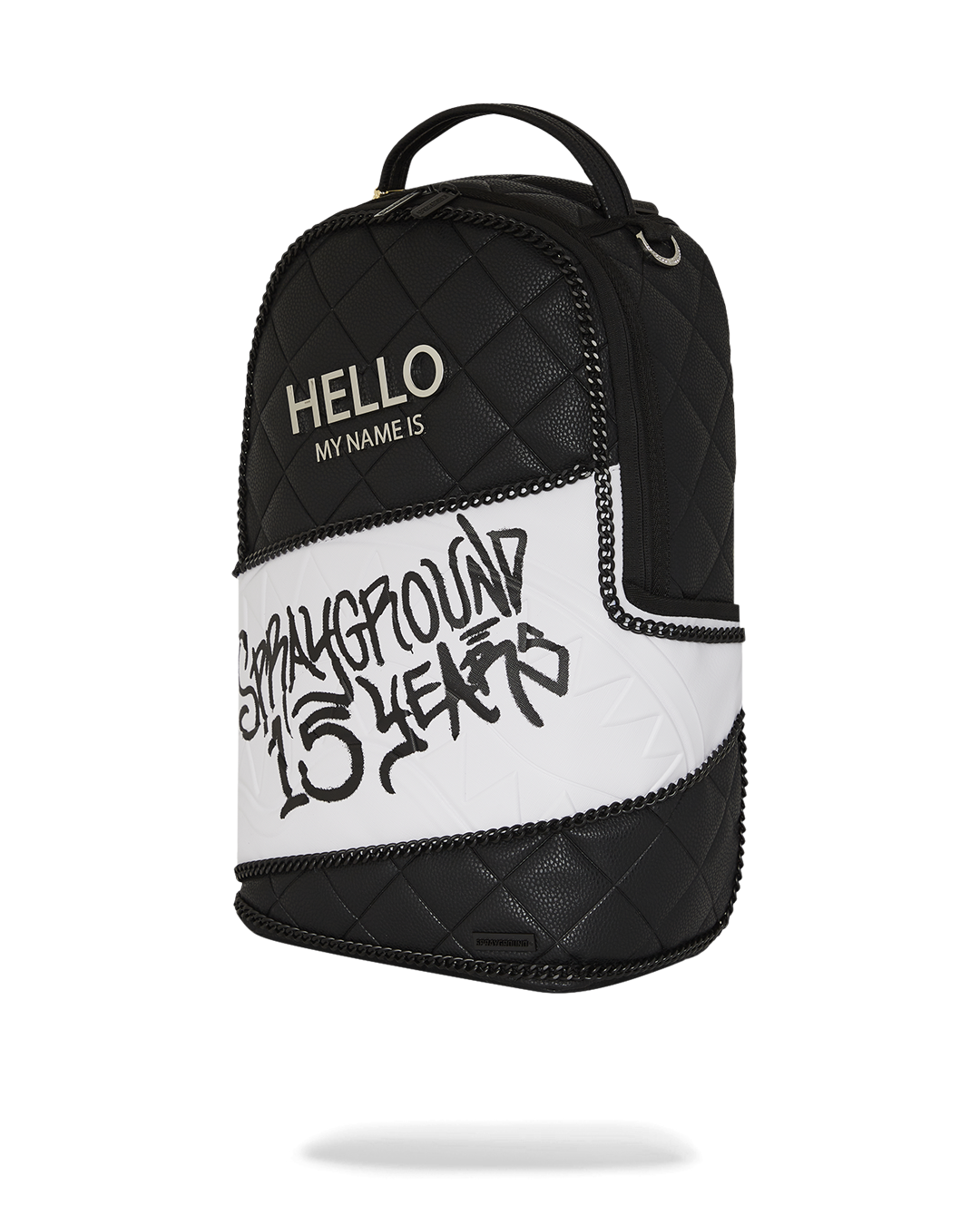 HELLO MY NAME IS 15 YEARS QUILTED BACKPACK SUPER RARE - Image 9