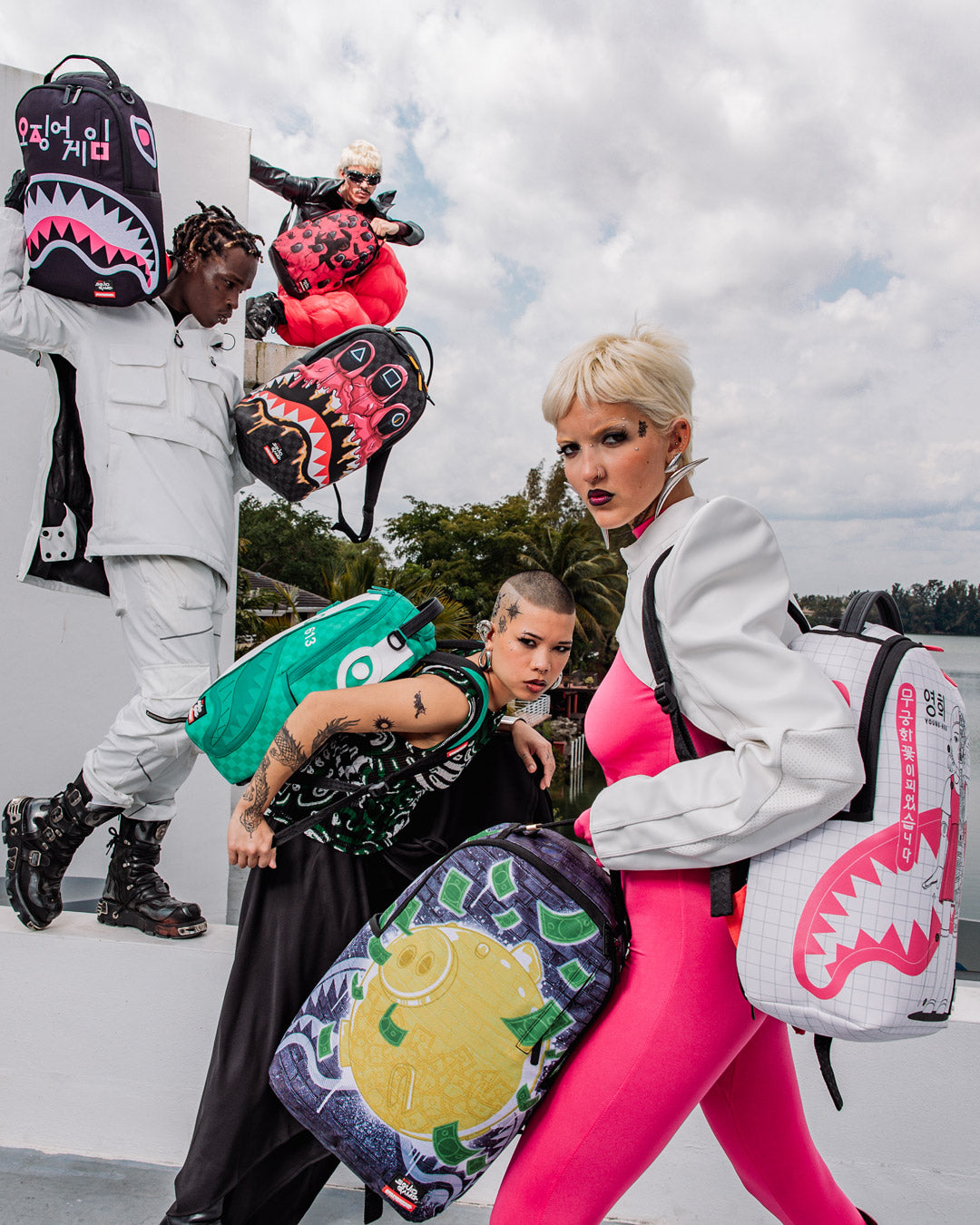 SQUID GAME COLLAB FRONT MAN CREW BACKPACK - Image 10