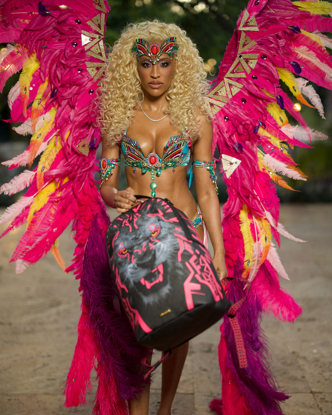 AI AFRICAN INTELLIGENCE PRIDE AND POWER BACKPACK - SANDFLOWER COLLAB - Image 14