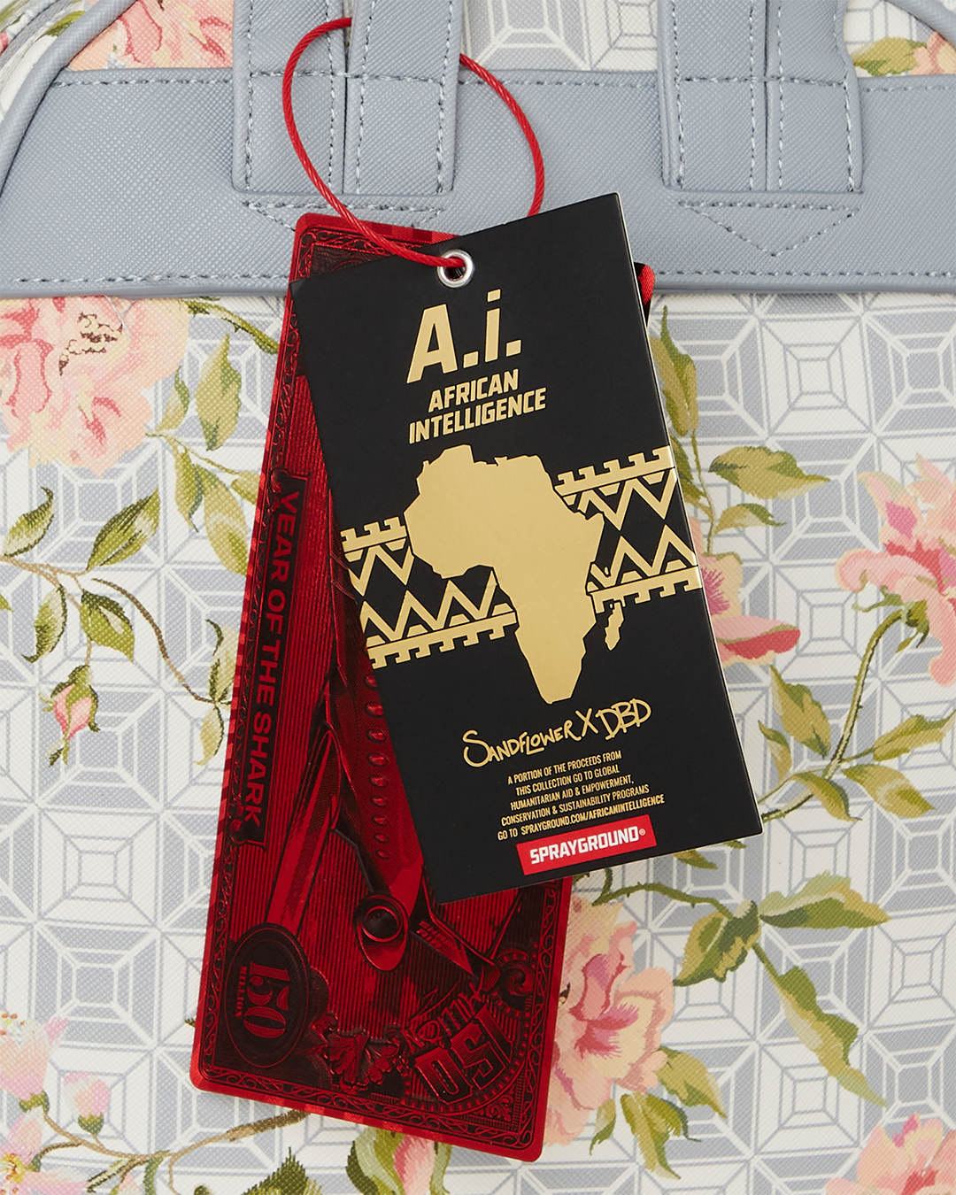 AI AFRICAN INTELLIGENCE ELEGANT ENERGY SAVAGE BACKPACK - SANDFLOWER COLLAB - Image 8