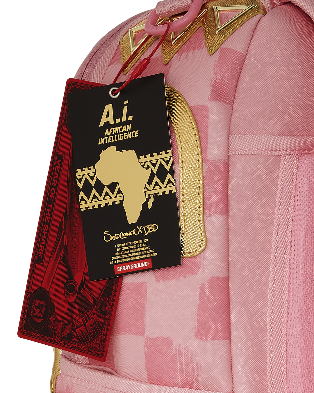 AI AFRICAN INTELLIGENCE MESSAGE FROM THE FUTURE BACKPACK - SANDFLOWER COLLAB - Image 14