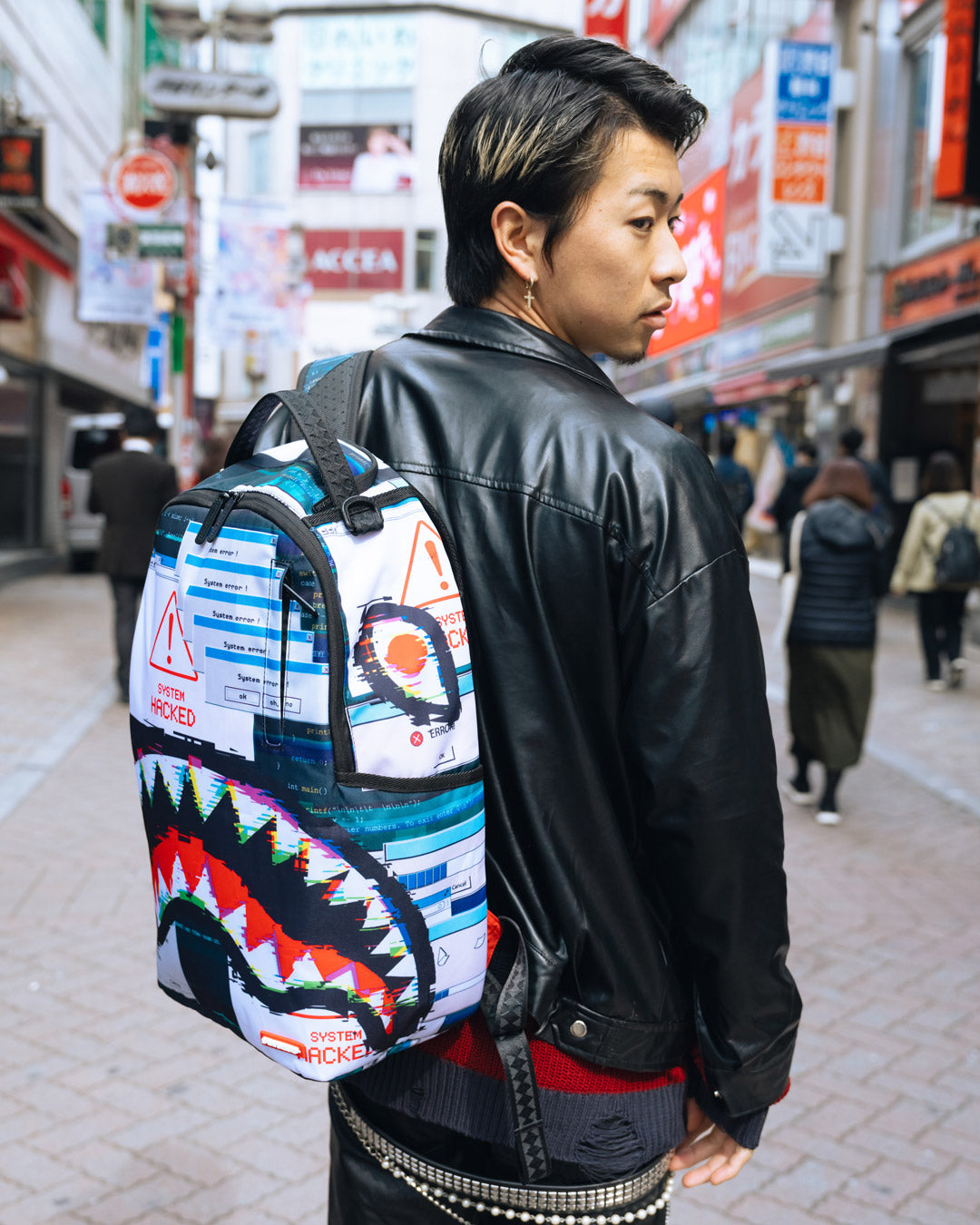HACKED STACKED BUT I STILL GOT YOUR BACK DLXR BACKPACK - Image 2