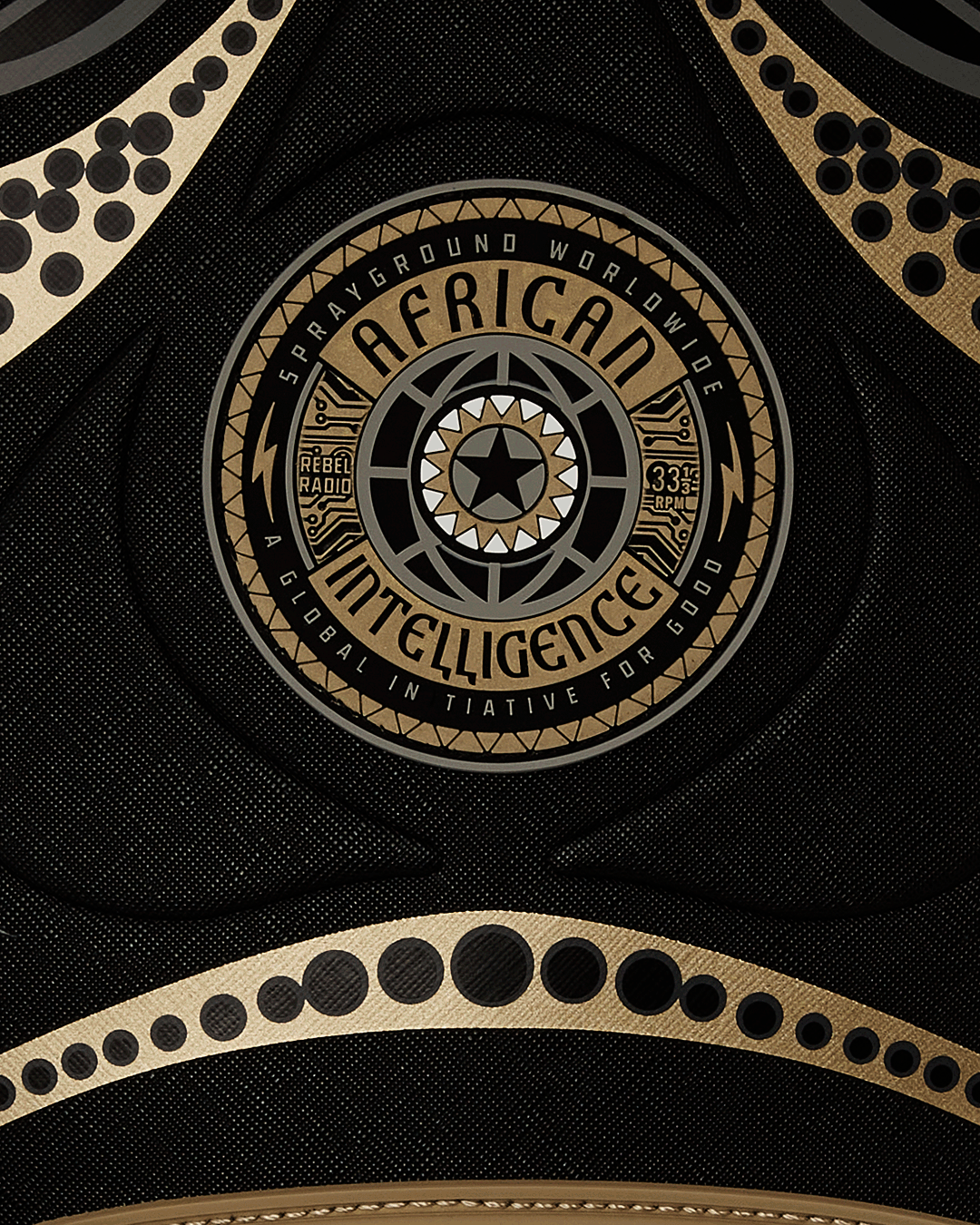AI AFRICAN INTELLIGENCE SHARKS OF THE GOLD OCEAN BACKPACK - SANDFLOWER COLLAB - Image 11