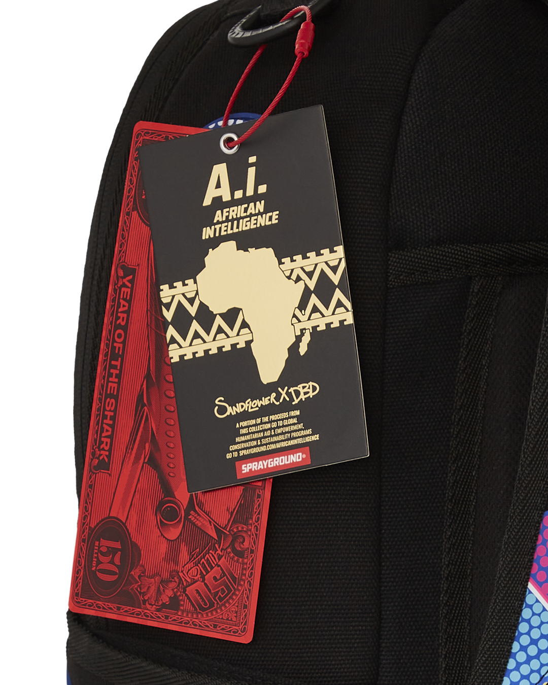 AI AFRICAN INTELLIGENCE BORN AND RAISED BACKPACK - SANDFLOWER COLLAB - Image 20