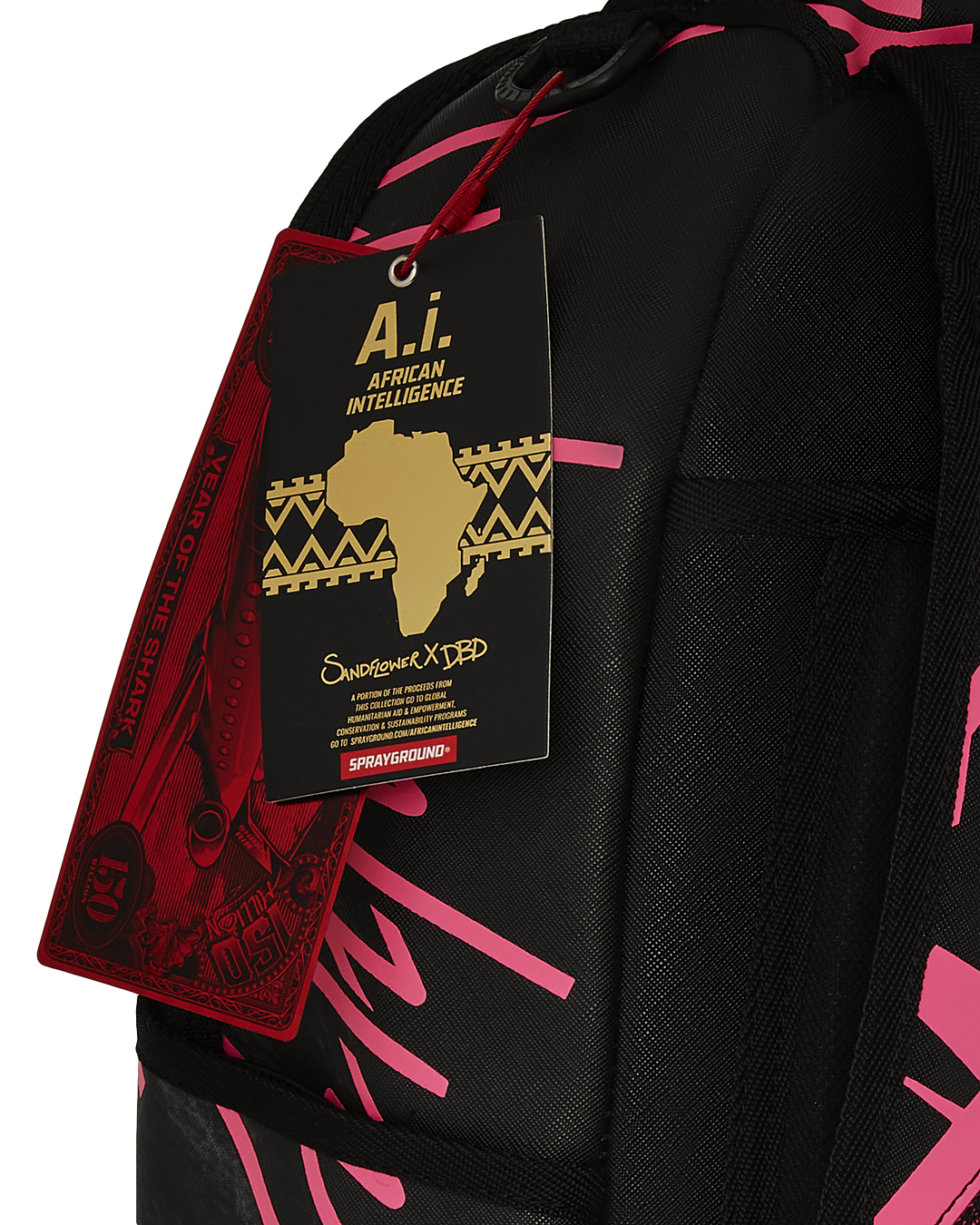 AI AFRICAN INTELLIGENCE PRIDE AND POWER BACKPACK - SANDFLOWER COLLAB - Image 18