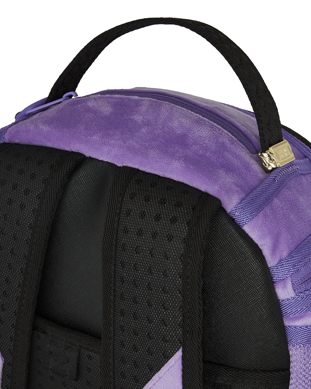 NOOO WAY A REVERSIBLE BACKPACK - PURPLE VELOUR TO OG SHARKS IN PARIS BACKPACK - Image 14