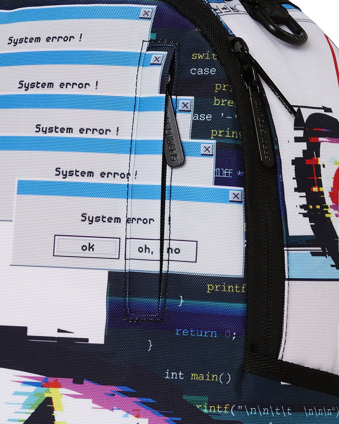 HACKED STACKED BUT I STILL GOT YOUR BACK DLXR BACKPACK - Image 9