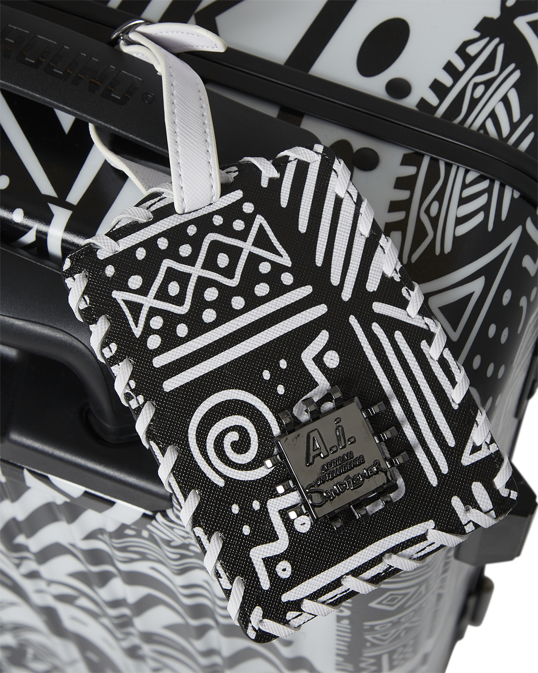 AI AFRICAN INTELLIGENCE THE SKYHAWK CARRY-ON LUGGAGE - SANDFLOWER COLLAB - Image 17