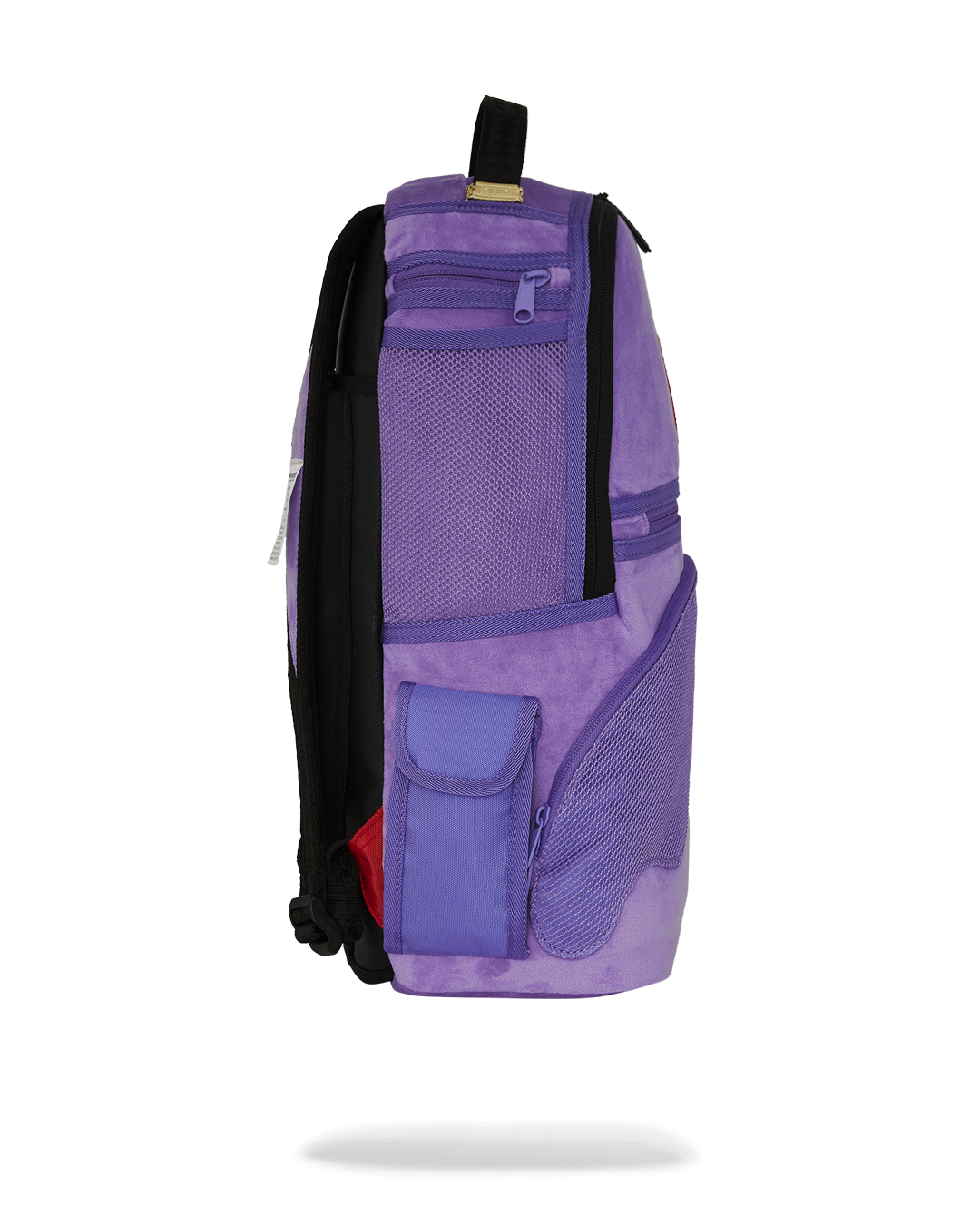 NOOO WAY A REVERSIBLE BACKPACK - PURPLE VELOUR TO OG SHARKS IN PARIS BACKPACK - Image 7