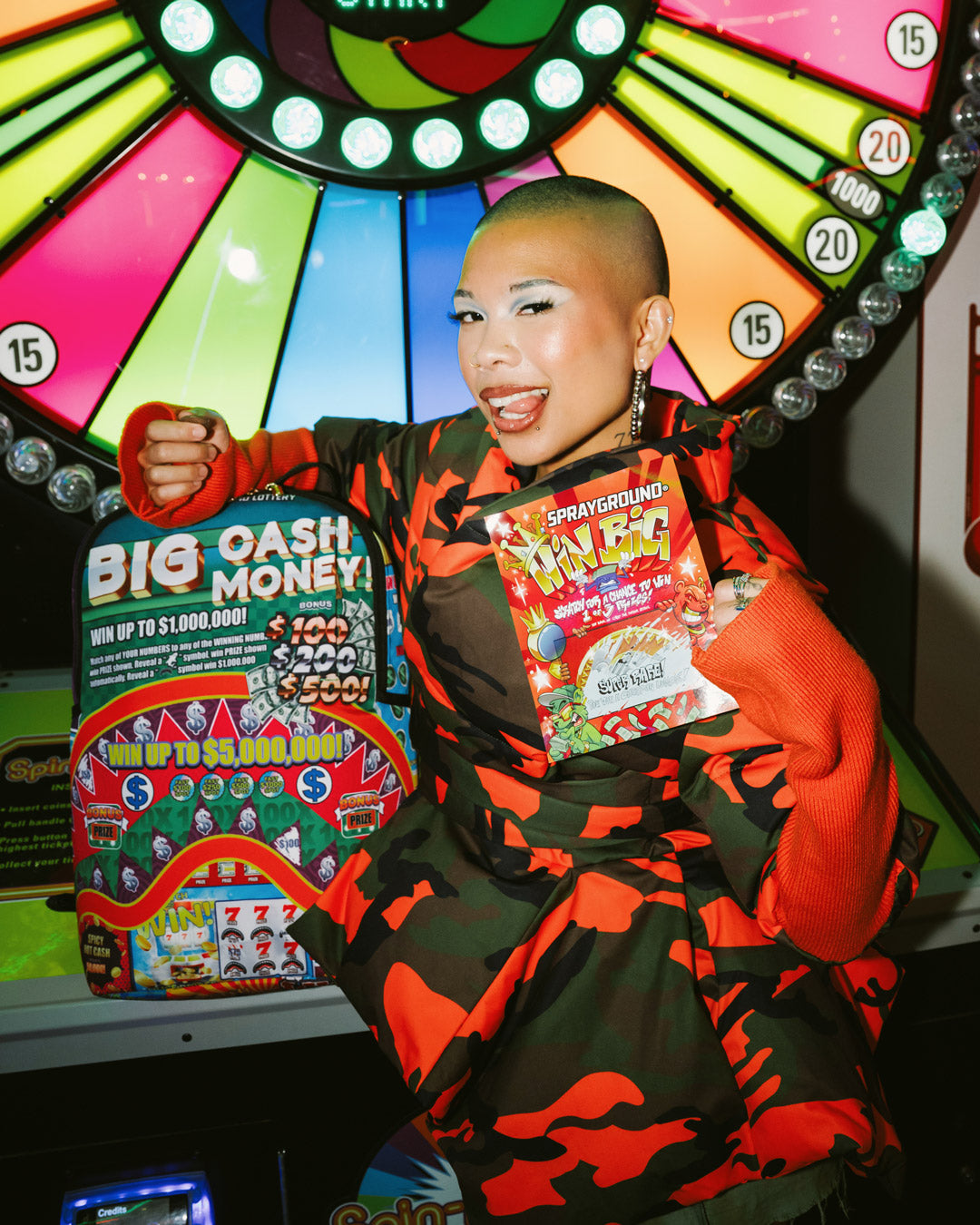 BIG MONEY BIG MONEY BACKPACK COMES WITH SCRATCH OFF PLAYING CARD - Image 10