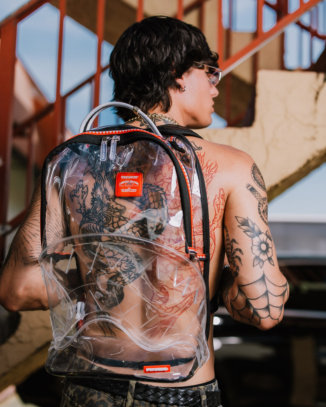 100 CLEAR BACKPACK SHARK - Image 6