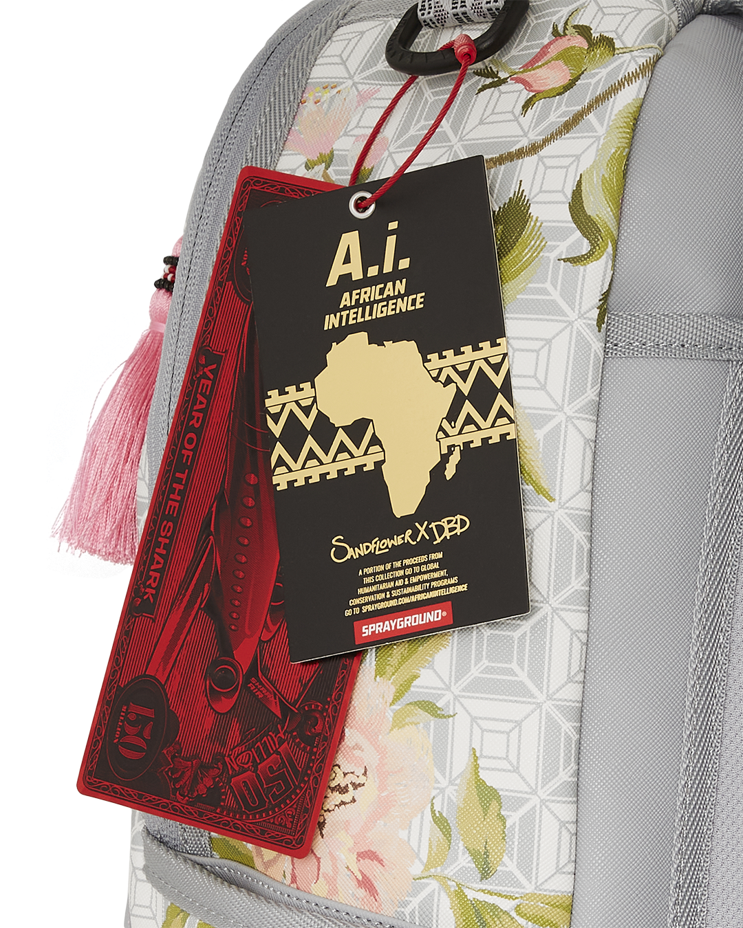 AI AFRICAN INTELLIGENCE ELEGANT ENERGY BACKPACK - SANDFLOWER COLLAB - Image 14