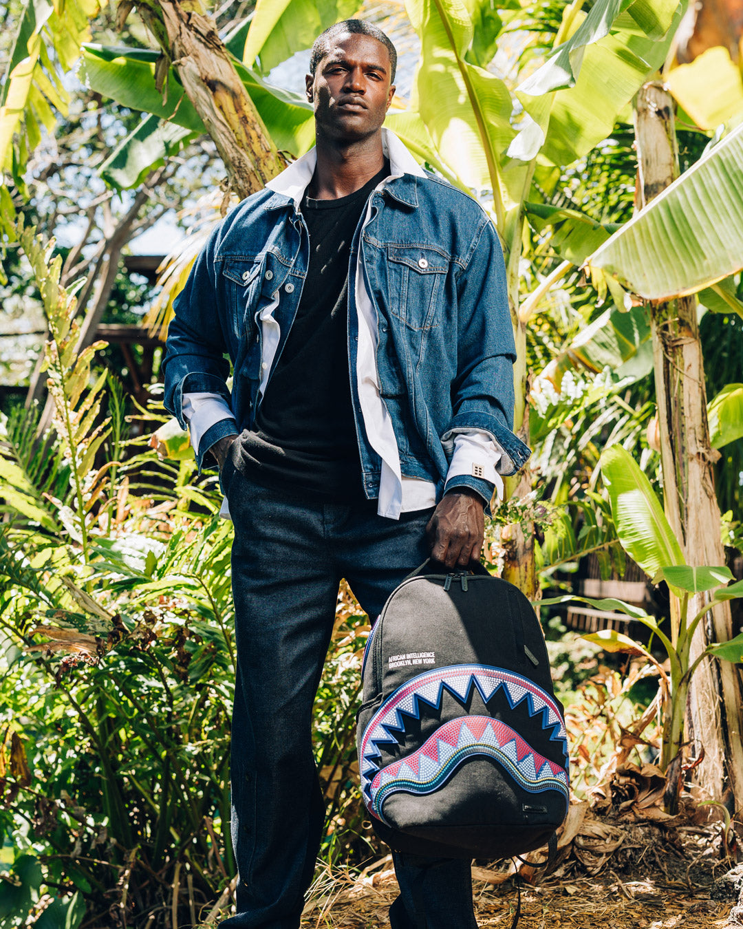 AI AFRICAN INTELLIGENCE BORN AND RAISED BACKPACK - SANDFLOWER COLLAB - Image 8