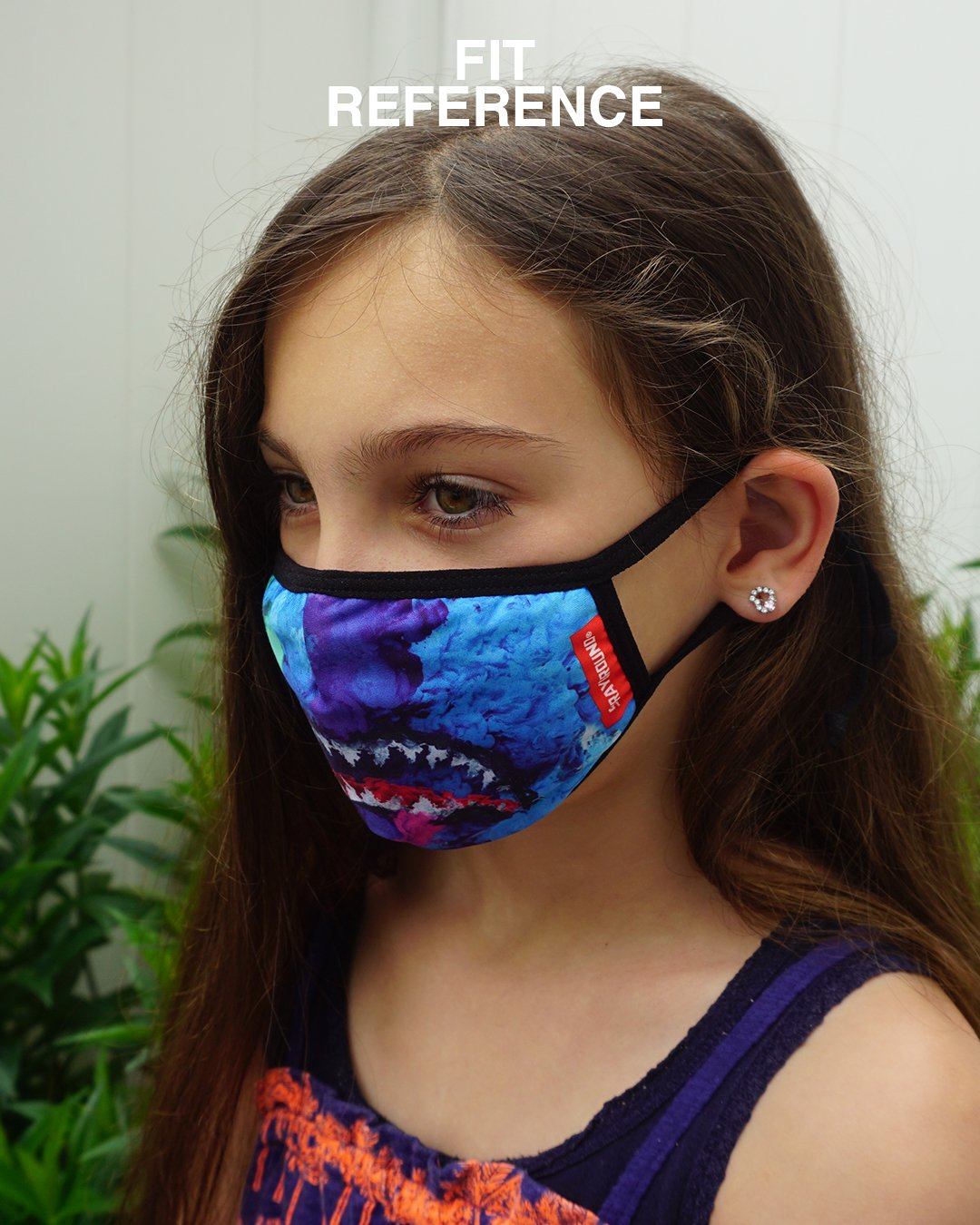 KIDS FORM FITTING MASK CANDY SHARK - Image 3