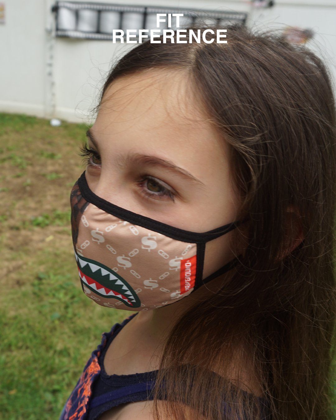 KIDS FORM FITTING MASK ARCADE SHARK - Image 5